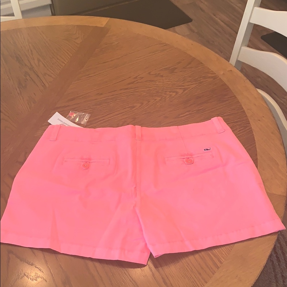 Vineyard Vines Neon Pink Women's Shorts - Picture 5 of 6